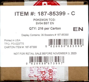 6x SV Paradox Rift SEALED Booster Boxen (HÜLLE mit AUTHENTISCHEN Pokemon Karten) - Bild 1 von 2