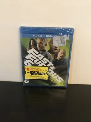 Fast & Furious 6 “Extended Edition” Blu-ray + Digital HD - Brand New - Sealed! - Image 1 of 2