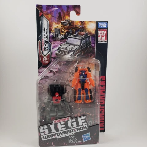 Transformers Seige War Cybertron WFC-S33 Autobot Powertrain & High Jump Mini Cover