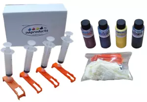 Ink Refill Kit For HP Officejet 8015e, 8025e, 8035e, 8034e, 8028e, 8020e, 8022e - Picture 1 of 2