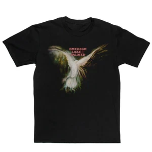 T-Shirt Emerson Lake und Palmer Band Album schwere Baumwolle schwarz alle Größen TU458 - Bild 1 von 3