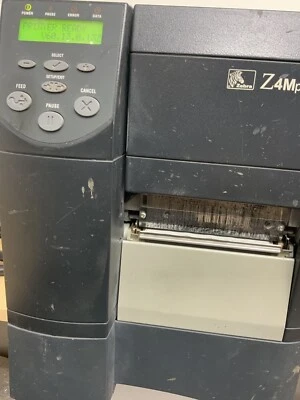 Zebra Z4M Plus DT Thermal Barcode Label Printer Model - Image 1 of 4