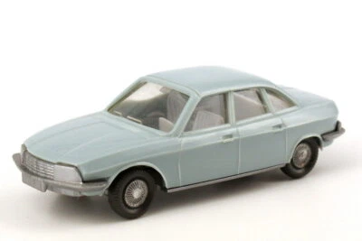 1:87 NSU Ro 80 Light Blue Gray Blue Grey - Wiking 128 - Image 1 of 2
