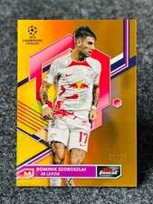 2022-23 Topps Finest UEFA Dominik Szoboszlai Gold Refractor 39/50 lu
