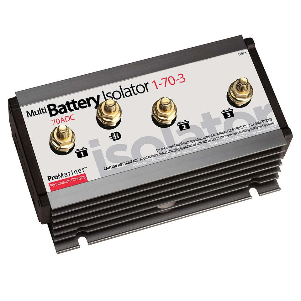 ProMariner Battery Isolator - 1 Alternator - 3 Battery - 70 AMP [11073] - Image 1 of 1