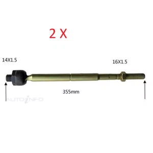 2 X New PROSTEER Rack Ends For Ford Falcon EA EB ED Fairlane 1988 - 1995 RE818 - Picture 1 of 3