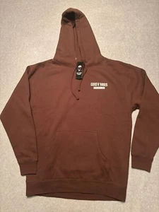 Primitive X Guns N Roses Sweatshirt Men's Large Brown Sunset Fleece Hoodie NWT - Picture 1 of 11