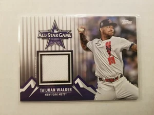 2021 Topps Update All-Star Stitches Jersey Relic Taijuan Walker #ASSC-TW Mets - Bild 1 von 1