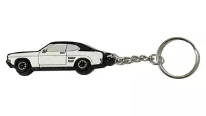 Ford Mk1 Capri Key Ring White - Picture 1 of 3