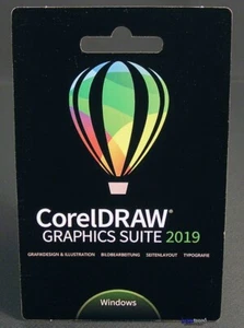 CorelDRAW Graphics Suite 2019 Full Version 2 PC Windows PKC Permanent License Original Packaging NEW - Picture 1 of 12