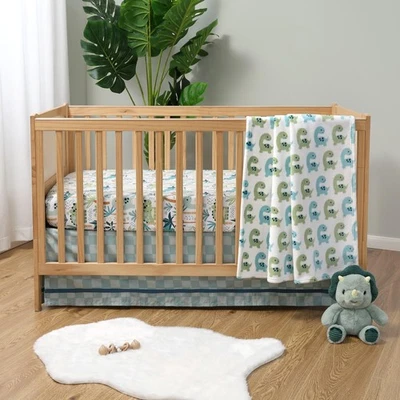 Juego de cama para cuna de bebé para niños - 3 piezas - Cama para recién nacidos, bebés y niños pequeños - D... Foto 1 de 4