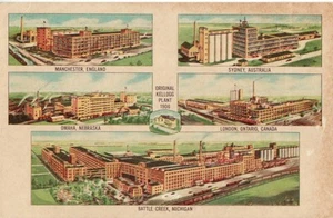 8311 USA KELLOG COMPANY PLANT MICHIGAN NEBRASKA OMAHA CANADA LONDON ONTARIO ENGL - Picture 1 of 1