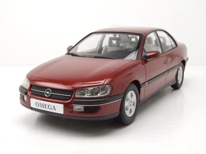 Opel Omega B 1996 Rosso Modellino Auto 1:18 Triple9 - Foto 1 di 9