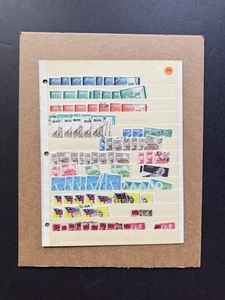 Taiwan 1950s-60s Stamp Collection On Stock Sheet (228) +Commemoratives +90 Plus - Picture 1 of 1