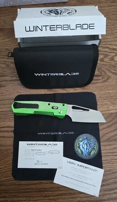 НОВЫЙ! Winterblade Severn MagnaCut, коллекционное издание Green Laser Wave, партия 1 - Изображение 1 из 4
