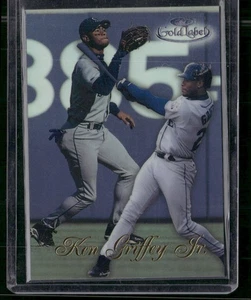 1998 Topps Gold Label #100 Ken Griffey Jr. Class 1 Black Label - Picture 1 of 2