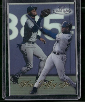 1998 Topps Gold Label #100 Ken Griffey Jr. Class 1 Black Label - Image 1 of 2