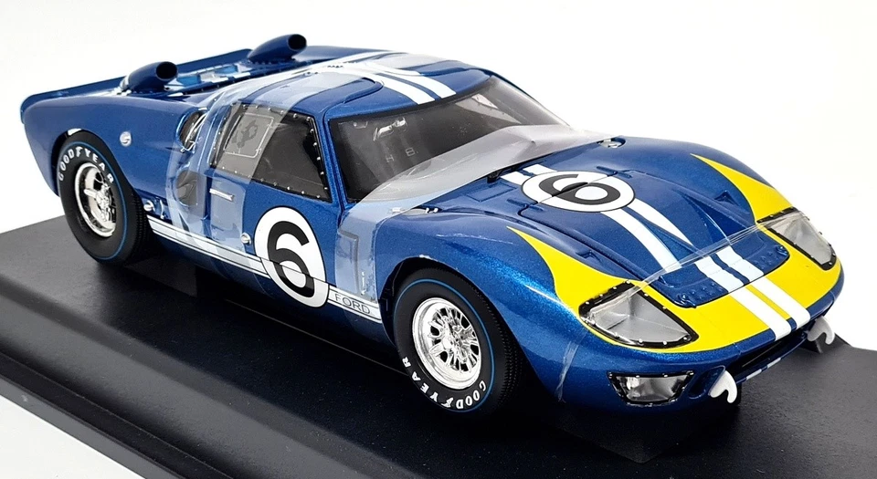 Acme 1/18 - Ford GT40 MK2 1966 Le Mans #6 Blue Diecast model car - Image 1 of 4