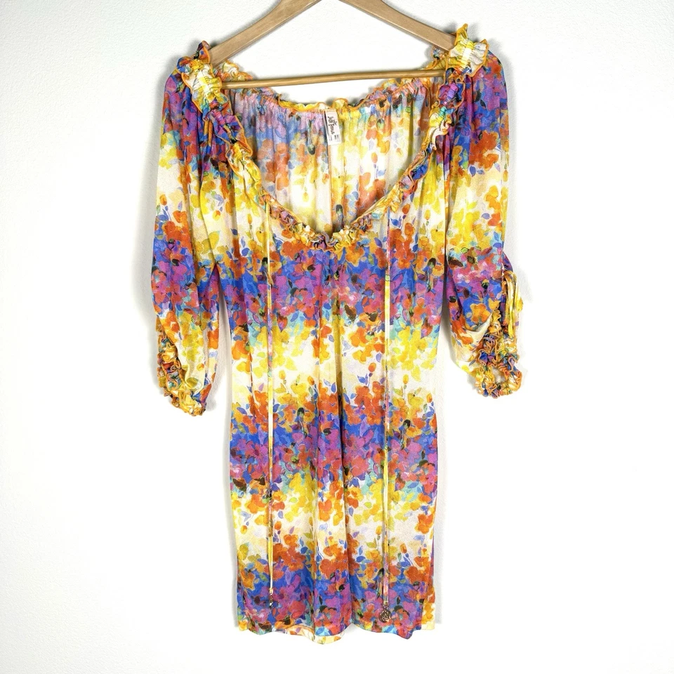 Luli Fama Dulce Tormento South Beach Dress Coverup Womens Large Resort Beach - Image 1 of 4