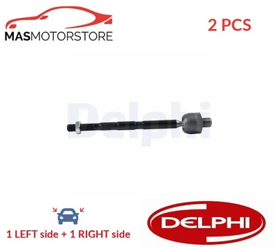 TIE ROD AXLE JOINT PAIR FRONT DELPHI TA3714 2PCS I NEW OE REPLACEMENT - Image 1 of 4