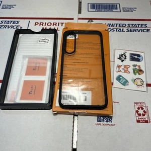 TAURI Galaxy S24 FE Case Black + 2 Screen Protectors & Camera Cover - Picture 1 of 4