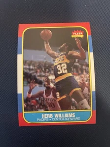 1986-87 Fleer #125 Herb Williams NR-MINT! - Picture 1 of 2