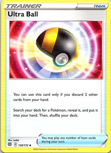 Ultra Ball Uncommon SWSH09: Brilliant Stars 150/172 NM - Picture 1 of 2