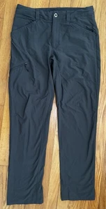 Patagonia Pants Mens Gray Quandary Hiking Chino Performance Straight Size 32 - Picture 1 of 15