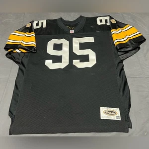 Vintage NFL Authentic Wilson GREG LLOYD #95 Steelers Trikot XXL genäht SAUBER - Bild 1 von 12