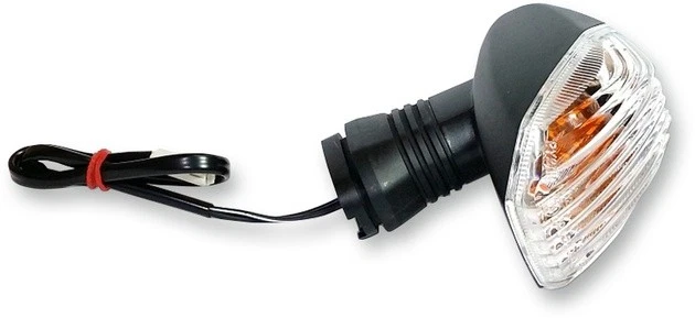 Lente transparente trasera izquierda señal de giro K&S 25-2306C Kawasaki KLR650/ZX600P Ninja ZX-6R Foto 1 de 1