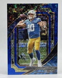 Justin Herbert 2022 Panini Select Suite Level Blue Disco  /25 SP Chargers - Picture 1 of 2