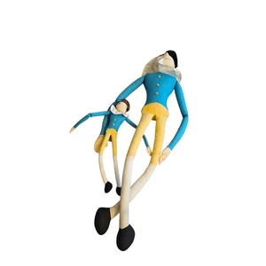 Vintage MINI und große HOTCH POTCH PUPPE - Stoff Plüsch 1999 Kolonial Williamsburg - Bild 1 von 3