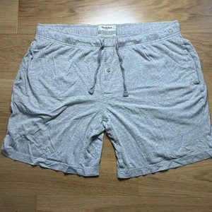 Goodfellow & Co. Men's Pajama Shorts With Pockets Drawstring Waist Grey L - Picture 1 of 5
