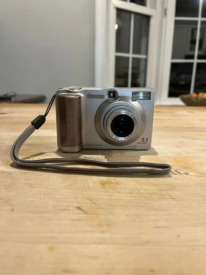 Canon PowerShot A20 Digital Camera 2.1MP Memory Card Tested - Image 1 of 4