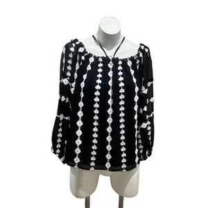 Camicetta donna multicolore Vince Camuto manica 3/4 taglia M casual - Foto 1 di 11