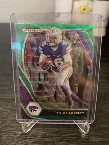 2021 Panini Prizm Draft Picks - Tyler Lockett #40 Green Wave Prizm - Picture 1 of 2