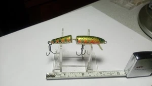 RAPALA, MODELO J-7 VINTAGE, MULTICOLOR SOBRE CUERPO DORADO CON VIENTRE BLANCO, USADO, EXC. - Imagen 1 de 4