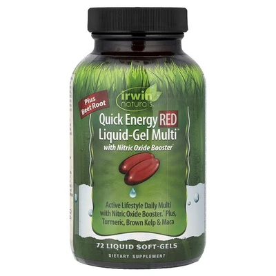 Quick Energy Red Liquid-Gel Multi™, 72 cápsulas gelatinosas líquidas - Imagem 1 de 3
