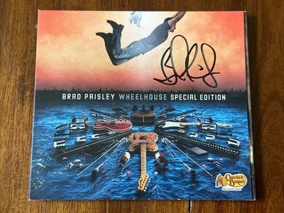 Wheelhouse by Brad Paisley (CD, 2013, Sony) Cracker Barrel Autographed Signed - Image 1 of 3