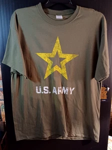 Offiziell lizenziertes United States Army Logo Damen oder Herren Rundhalsausschnitt T-Shirt Tee - Bild 1 von 3