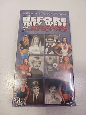 Before They Were WWF Superstars VHS Tape WWE Brand New Factory Sealed - Image 1 of 2