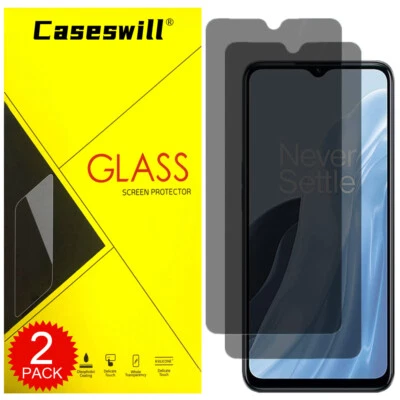 For OnePlus Nord N300 5G Privacy Anti-Spy 9H Tempered Glass Screen Protector - Image 1 of 4