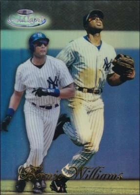 1998 Topps Gold Label Class 1 Black Label #76 - Bernie Williams - Image 1 of 2