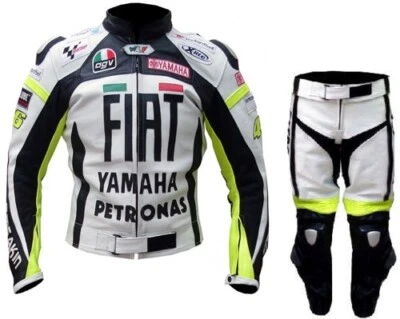 Biker Motorcycle Racing Leather Suit Motorbike Leather Jacket Trouser CE - Image 1 of 3