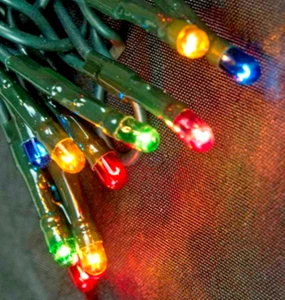SPARKLE BRITES Rice 80-Light Set MULTI Christmas 8-Function Control SB-80-MU - Picture 1 of 7