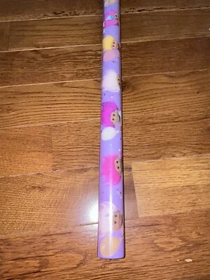 Vintage Trolls Gift Wrap wrapping Paper Happy birthday 1992 - Image 1 of 4