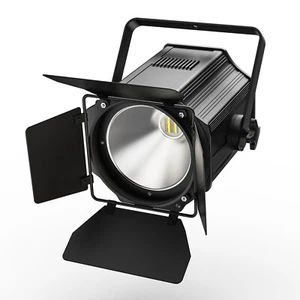 Stage Light with Barn Doors COB LED Spotlights RGBWAUV 6in1 Par Light 200W - Picture 1 of 7