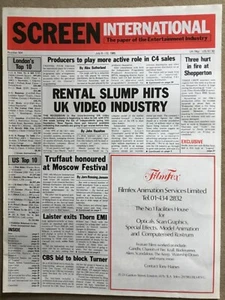 SCREEN INTERNATIONAL - 6 - 13 JULY 1985 - RENTAL SLUMP - MOBIL AWARDS - Imagen 1 de 1
