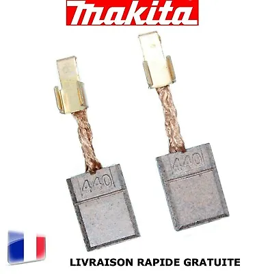 2 X Charbons Balais Brosses MAKITA CB440 3x10x13,5mm DHP456 DDF456 BDF452 DTD14 • 4.99€