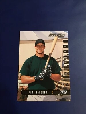 2003 Donruss Studio # 82 PETE LAFOREST Rookie Tampa Bay Devil Rays  - Image 1 of 2
